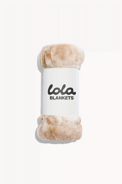The Lola Pet Blanket | Caramel N' Cream